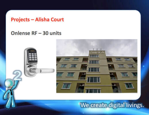 Our project references - Alisha court